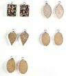 Lot: Druzy Quartz Pendants/Earrings - Pairs #140832-2